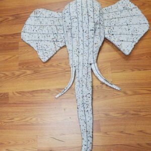 Hand Beaded Elephant Mask