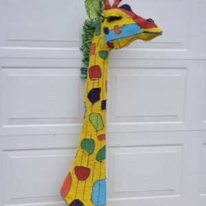 Rainbow Giraffe Head