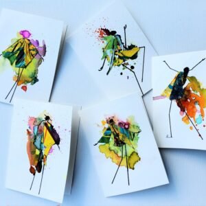 Sample Hand Painted Cards